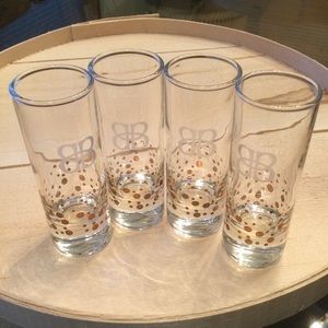 Baileys Irish Cream Confetti Tall Shot Glasses
